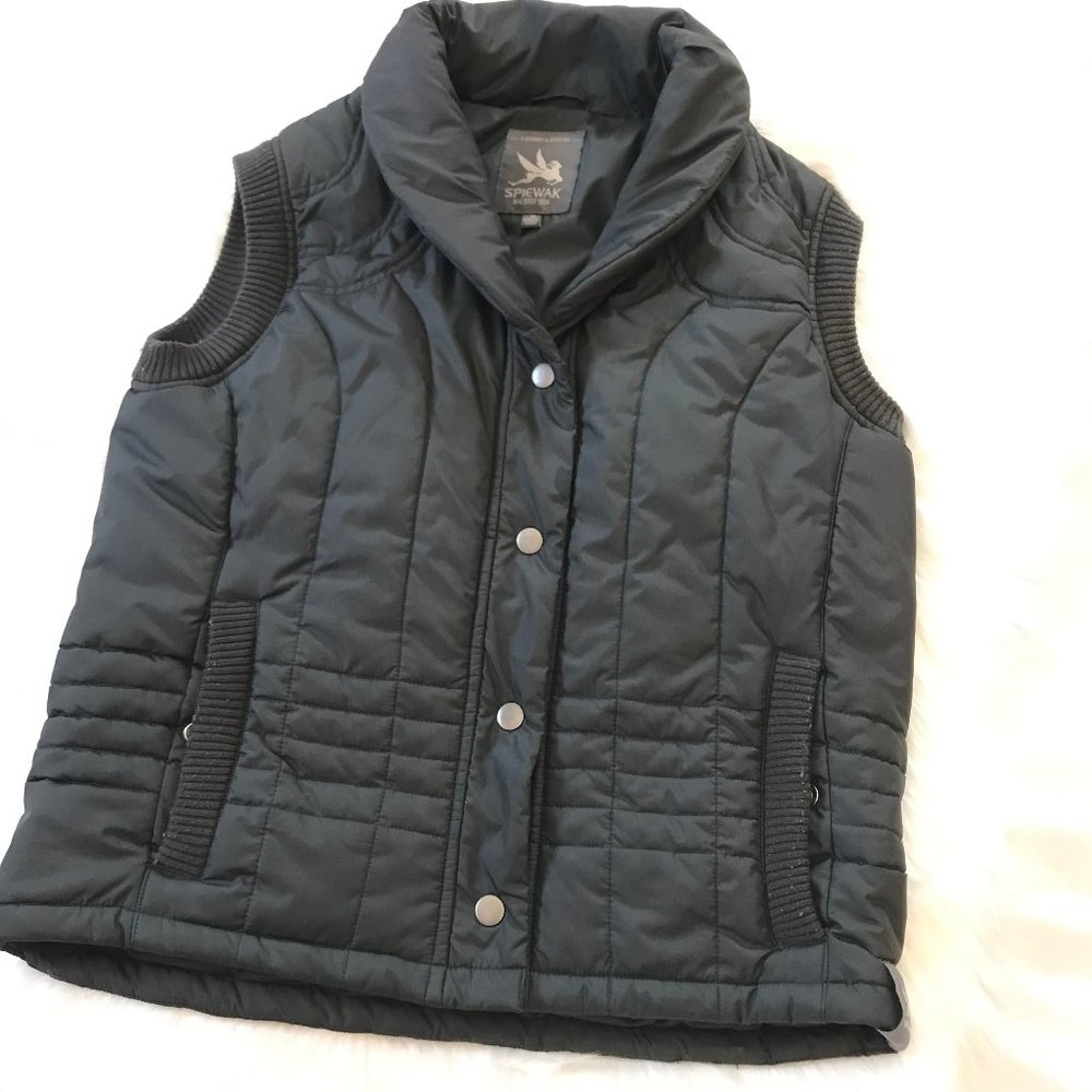 Spiewak Gray PrimaLoft Puffer Vest, M